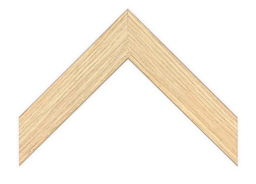 Slim Nordic Oak Custom Frame Moulding | Diversified Lab