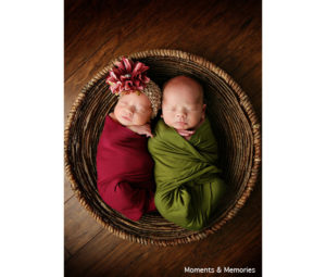 Twins Photo by Moments & Memories Photography - Printed by Diversified Lab