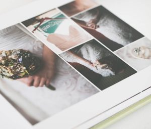 Inside of Wedding Photo Book from Diversified Lab