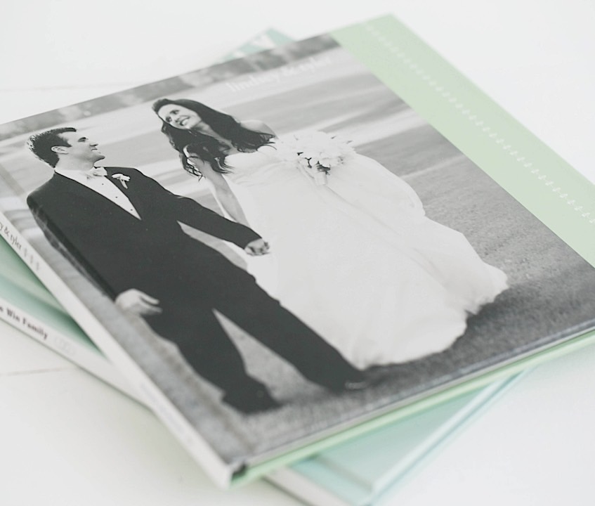 Press Printed Wedding Photo Book from Diversified Lab